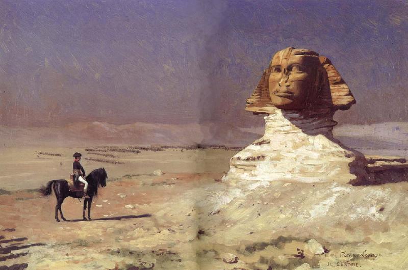 Jean-Leon Gerome Oedipus,or General Bonaparte in Egypt Sweden oil painting art